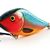 Salmo Slider 10cm Orange Parrot - Floating